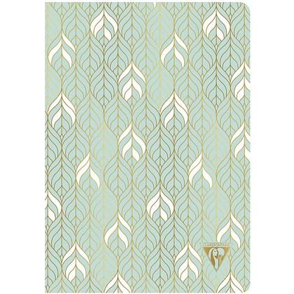 Блокнот "Neo Deco Spring-Summer collection", A5, 48 листов, линейка, морской зеленый