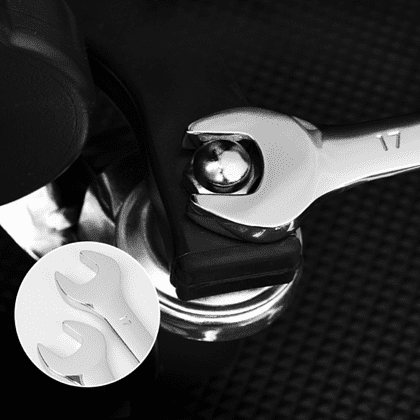 Ключ комбинированный Deli YS EDL34117, 17 мм, с трещоткой, 72 зуба - 3