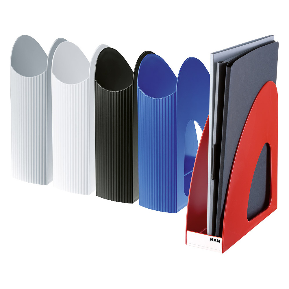 Модуль для бумаги вертикальный "Twin", серый - 2