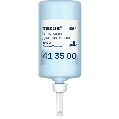 Мыло-гель Tellus Премиум для тела и волос 1 л, SC1 - 5