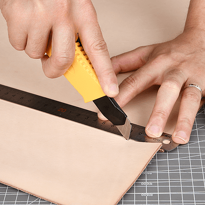 Нож строительный Deli YS EDL003A, 18 мм, универсальный - 3