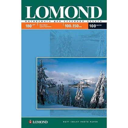 Фотобумага матовая для струйной фотопечати "Lomond", А6, 50 листов, 230 г/м2, матовый - 3