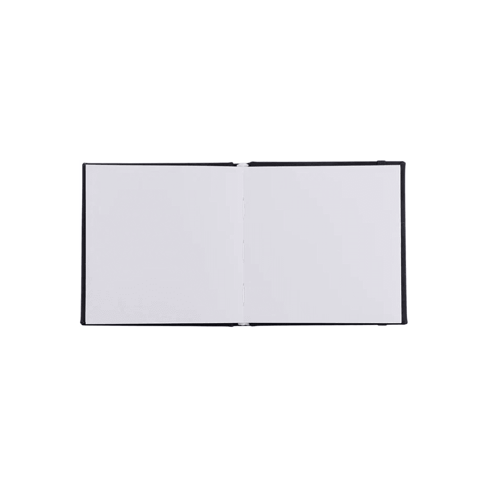 Скетчбук для графики "GrafArt white", 40 листов, 12х12 см, 160 г/м2, черный - 3