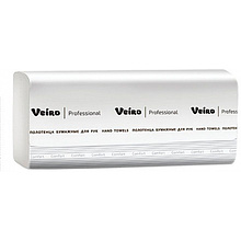 Полотенца бумажные "Veiro Professional Comfort", V-сложение, 1 слой, 250 листов