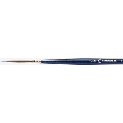 Кисть "Escoda Chronos", микс, круглая, на короткой ручке, № 3/0 - 2