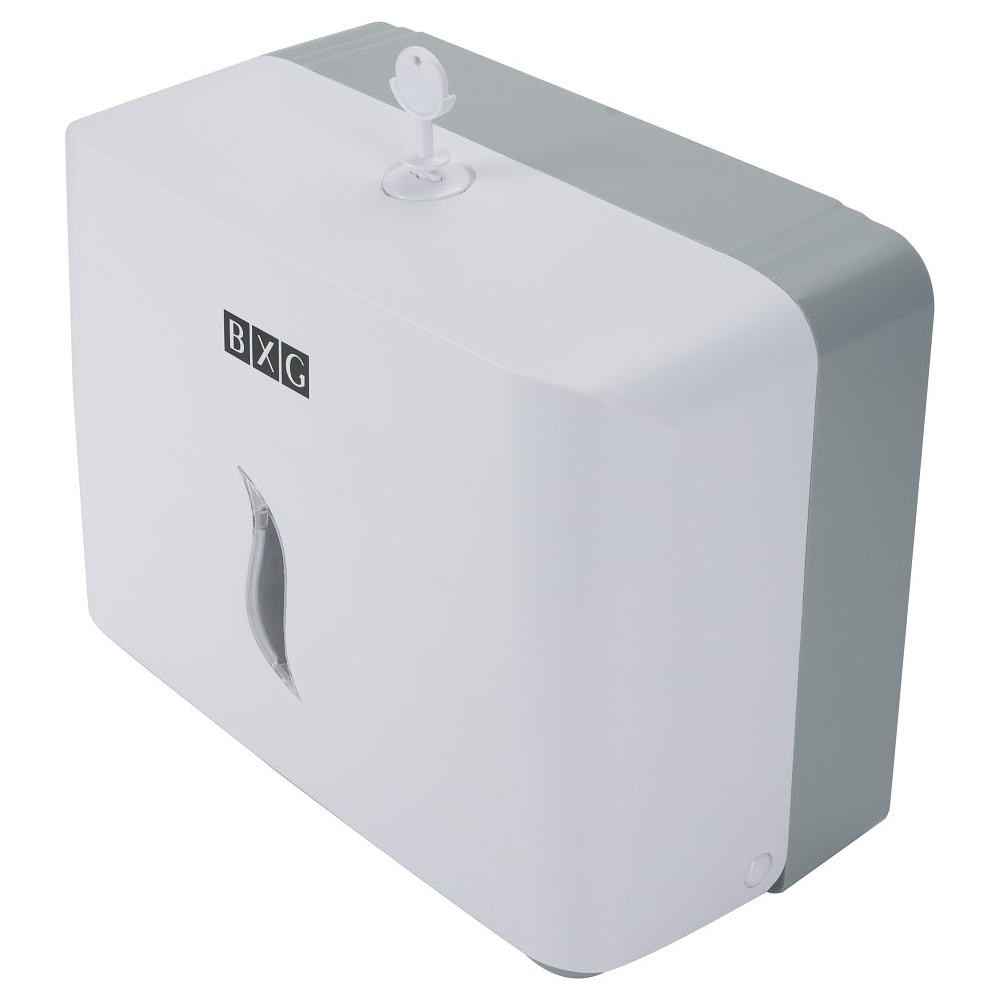 Диспенсер для полотенец листовых BXG-PD-8228, ABS-пластик, белый
