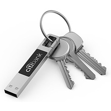 USB Flash накопитель 2.0 16 Gb ZC-010, металл, зеленый