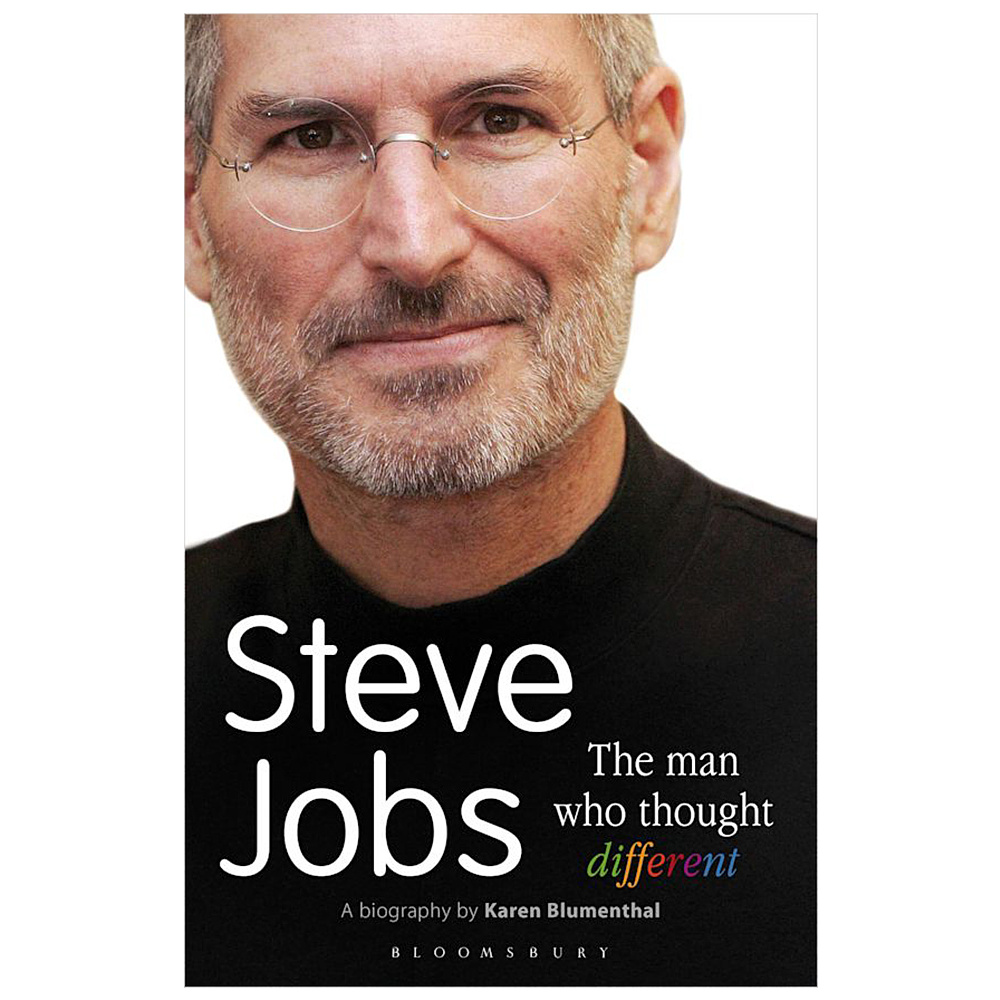 Книга на английском  языке "Steve Jobs The Man Who Thought Different", Karen Blumenthal