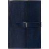Блокнот Oasis "Fabrizio II", A5+, 80 листов, линейка, темно-синий - 4