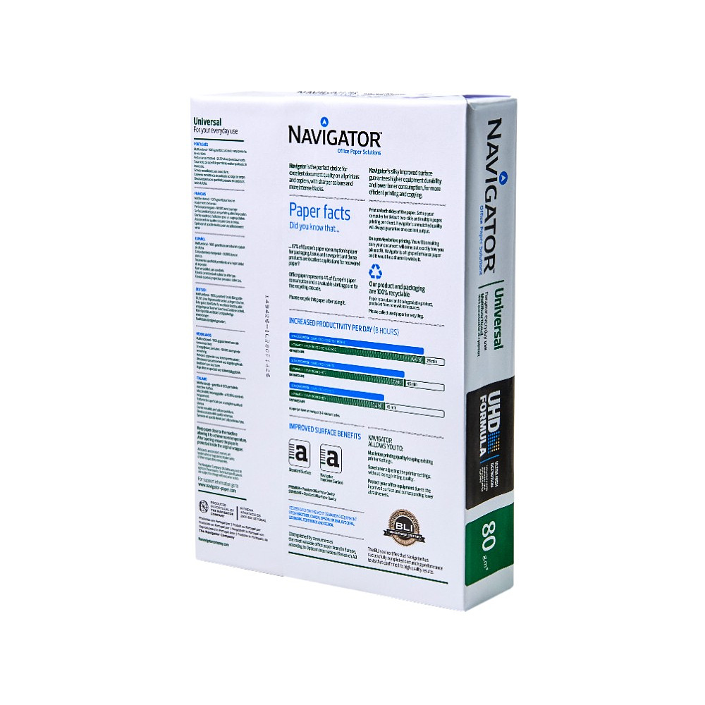 Бумага "Navigator Universal", А3, 500 листов, 80 г/м2 - 2