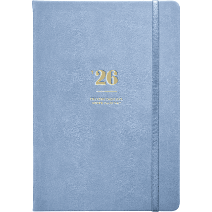 Ежедневник датированный "Pastel", А5, 352 страницы, голубой, 2026