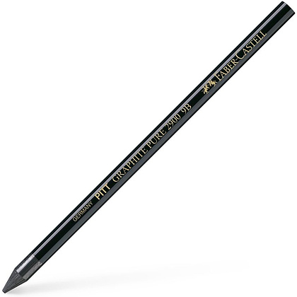 Карандаш цельнографитный PITT "Graphite Pure", 9B