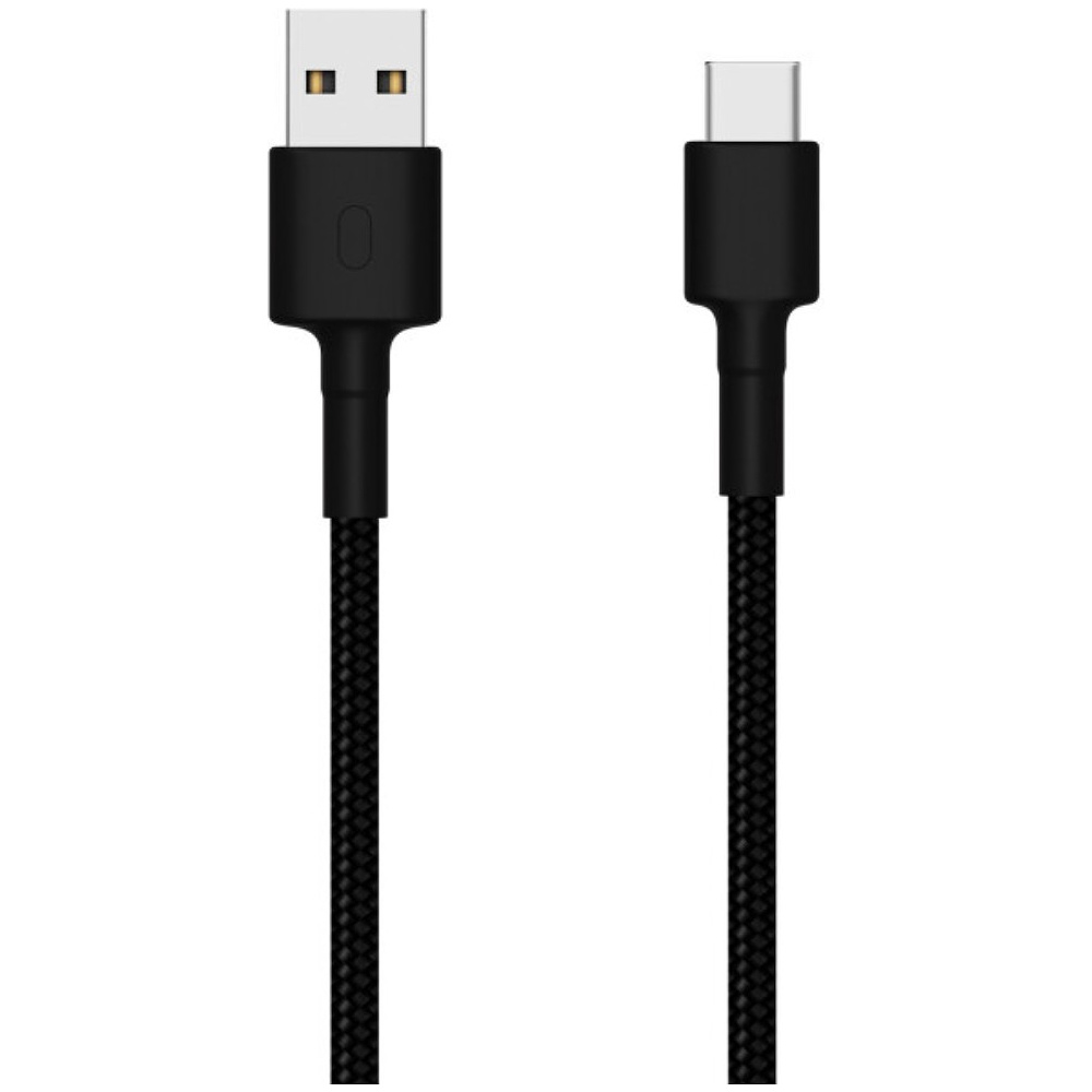 Кабель Xiaomi "Mi Braided", USB Type-C , 1 м, черный 