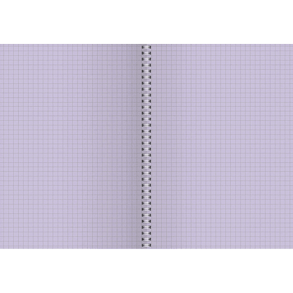 Тетрадь "Smart paper. No 3", А4, 80 листов, клетка, сиреневый - 2