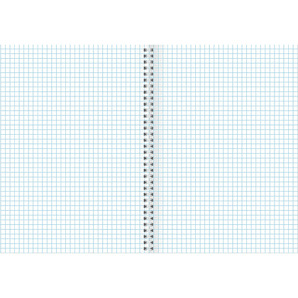 Тетрадь "New day. Дизайн 2", А4, 96 листов, клетка, спираль сбоку, белый, черный - 2