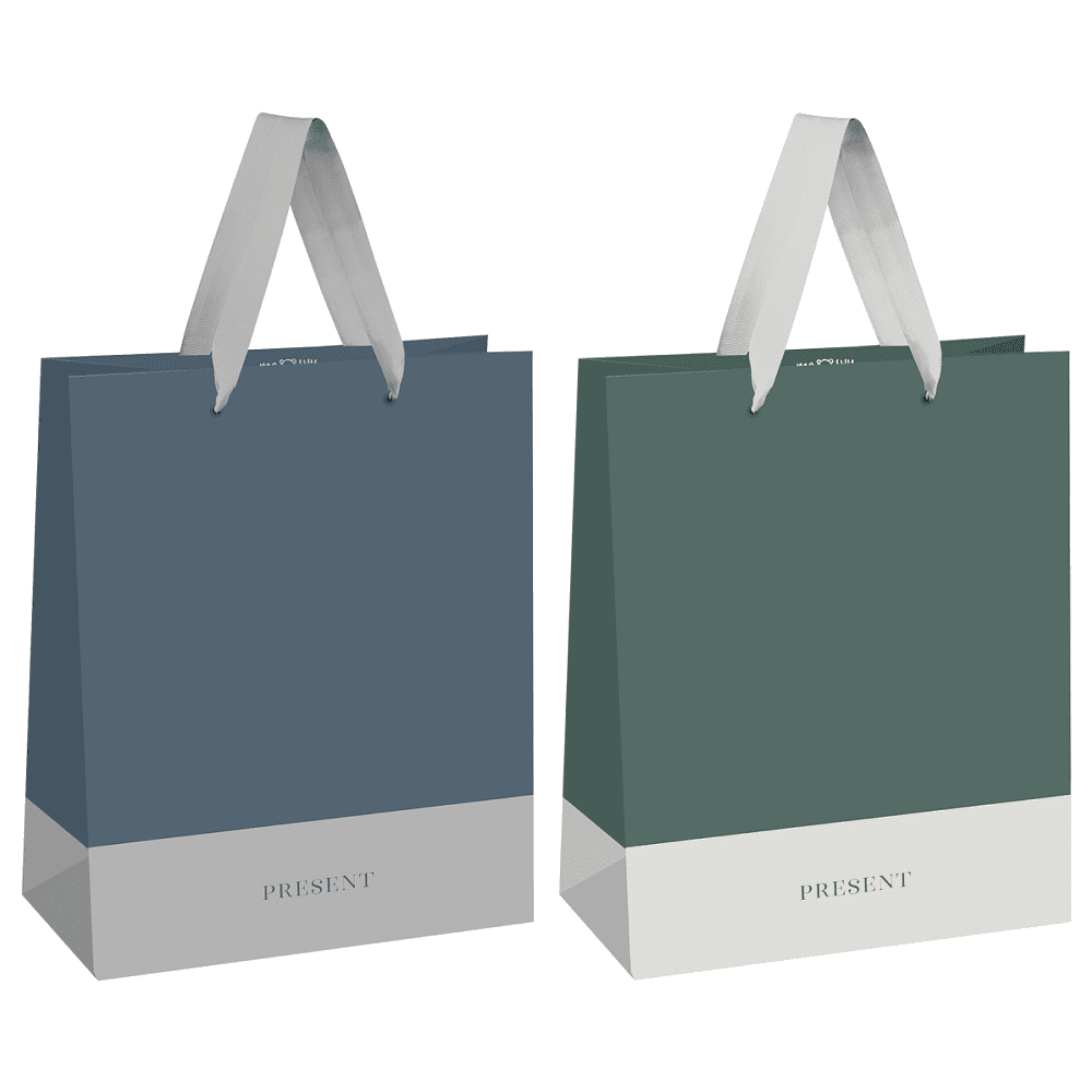 Пакет подарочный "Serene colors", 18х23х10 см, ламинированный, ассорти