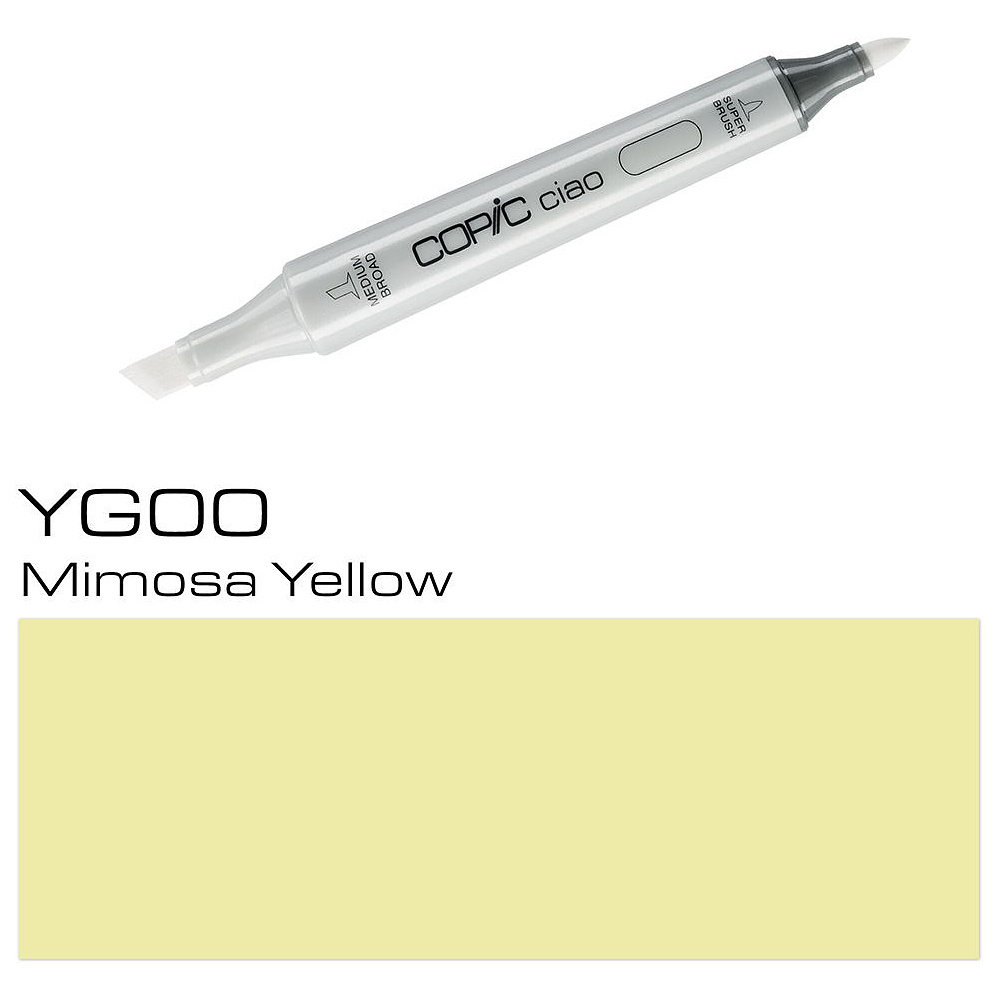 Маркер перманентый "Copic ciao" YG-00, желтая мимоза