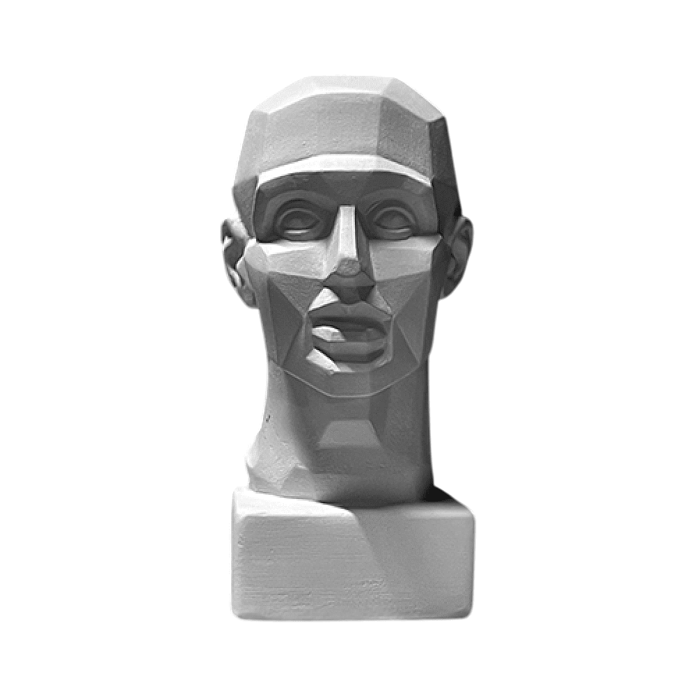 Гипсовая модель "Обрубовка головы по Гудону малая"