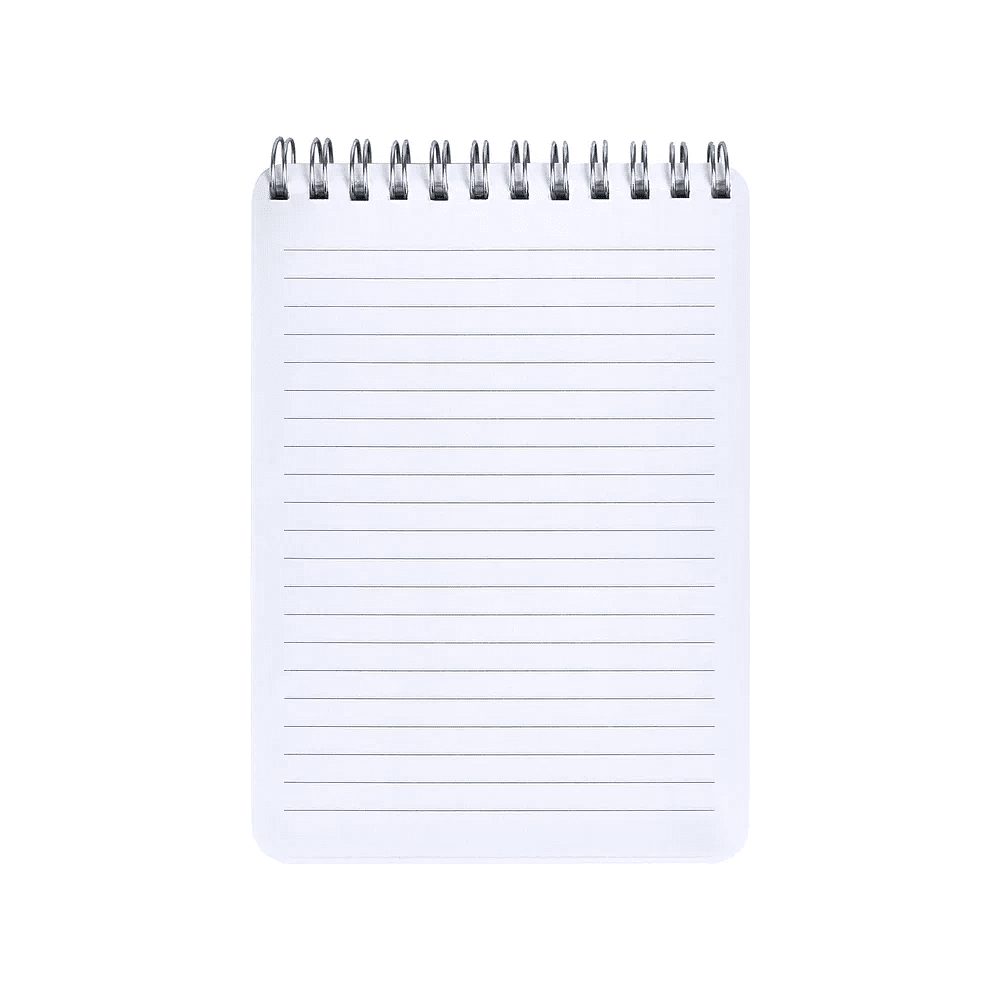 Блокнот "2310G24", А6, 60 листов, линейка, ассорти - 6