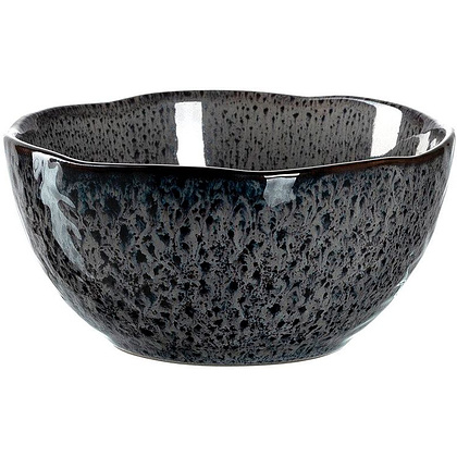 Чаша "Matera", керамика, 12 см, антрацит