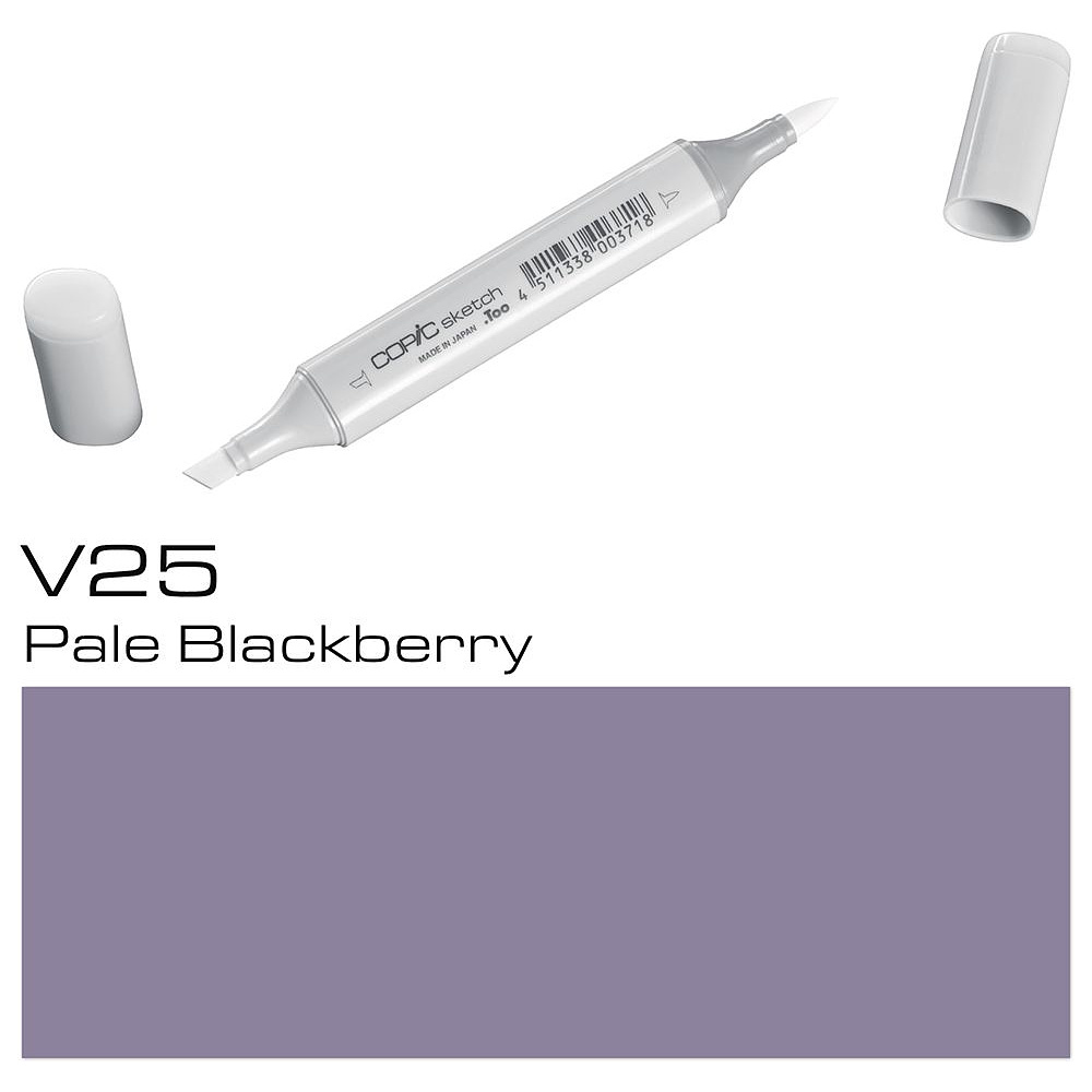 Маркер перманентный "Copic Sketch", V-25 бледная черника