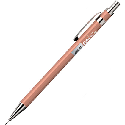 Карандаш автоматический "Deli S003", 0.5 мм, с ластиком, ассорти