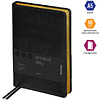 Ежедневник недатированный "xGold", А5, 320 страниц, черный - 2