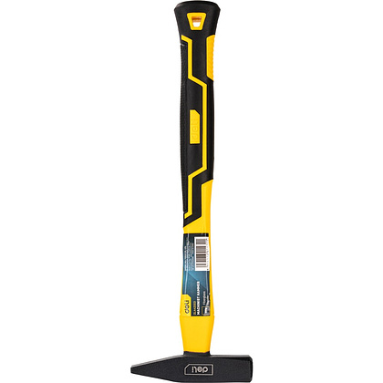 Молоток слесарный Deli YS EDL442003, 0,3 кг, фибергласовая рукоятка - 2
