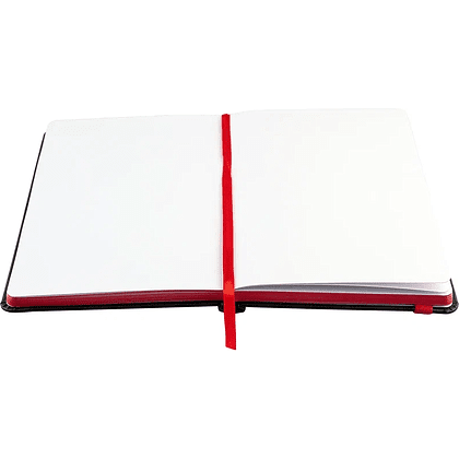 Скетчбук "Стихия", 9х14 см, 140 г/м2, 80 листов, черный, срез красный - 3