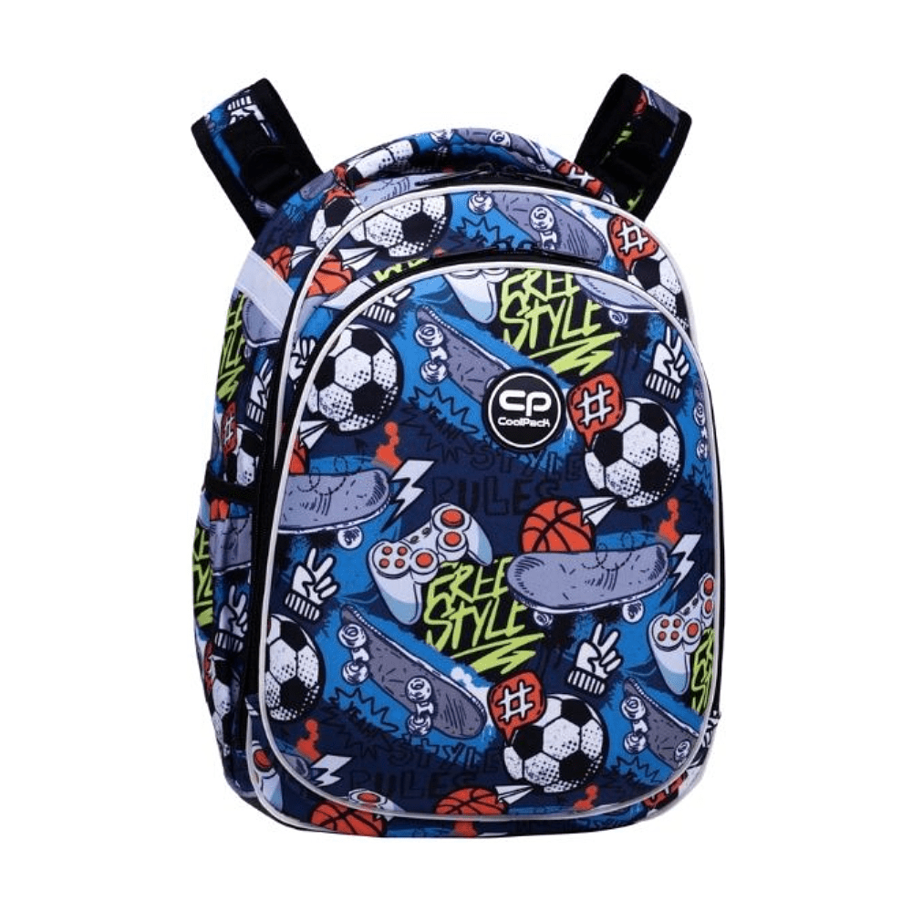 Рюкзак молодежный CoolPack "Hobby", разноцветный
