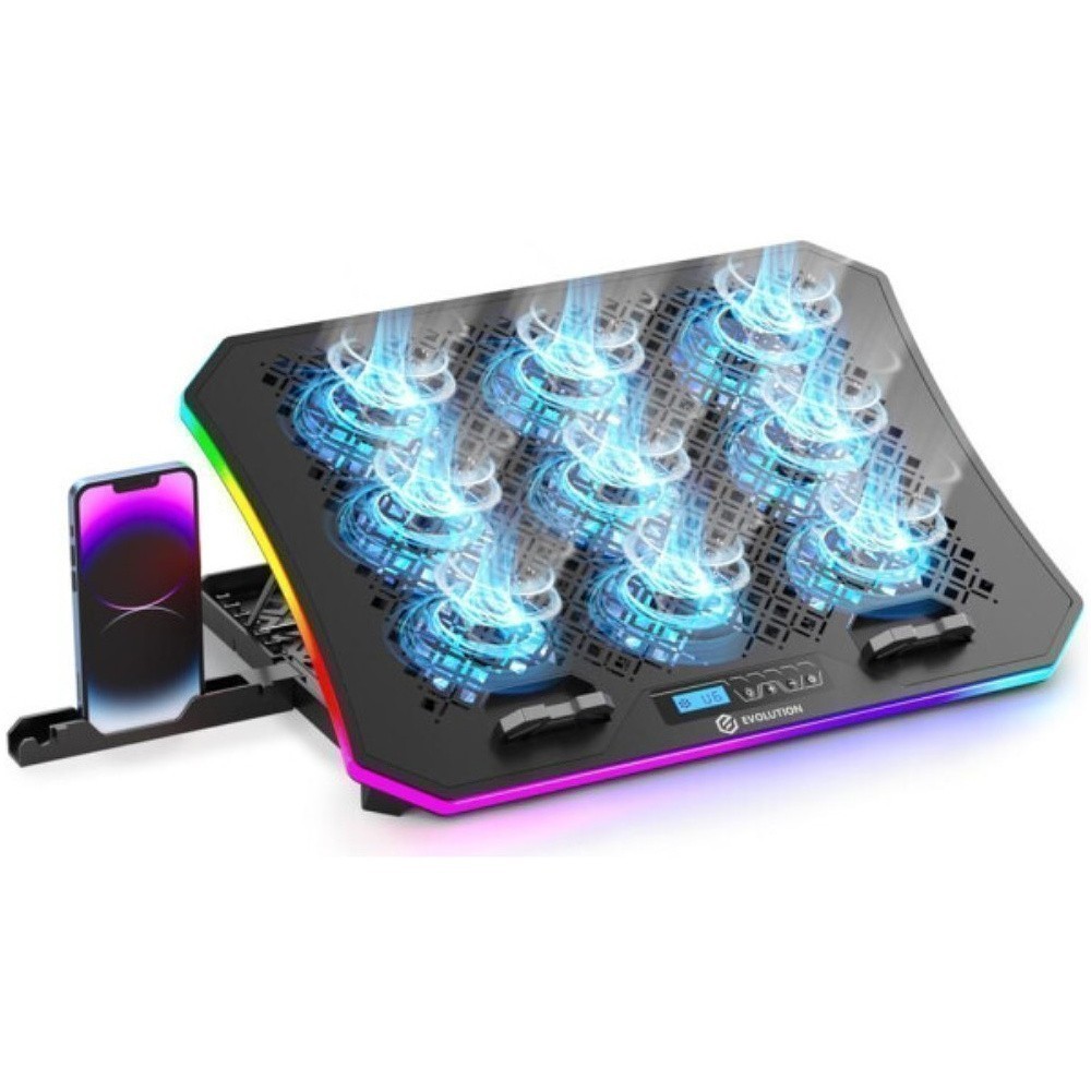 Подставка для ноутбука EVOLUTION LCS-05 RGB