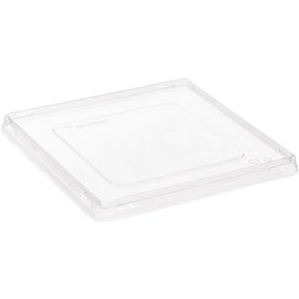 Контейнер бумажный для салата с крышкой, 1200 мл, 150 шт/упак, крафт, черное дно - 3