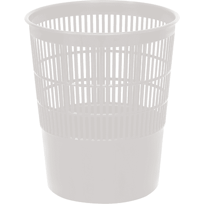 Урна для бумаг "Стамм", 14 л, белый