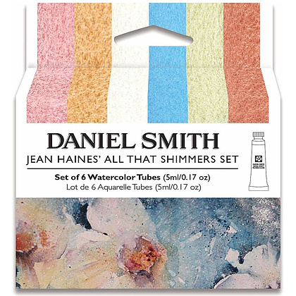 Набор акварели Daniel Smith "Jean Haines’ All That Shimmers Set", 6 цветов, тубы