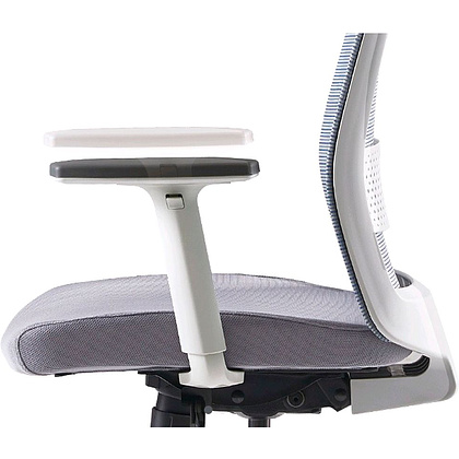 Кресло для руководителя BESTUHL "S30", сетка, ткань, пластик, черный - 8