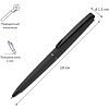 Ручка шариковая автоматическая "Eternity M", 1.0 мм, черный, стерж. синий - 3