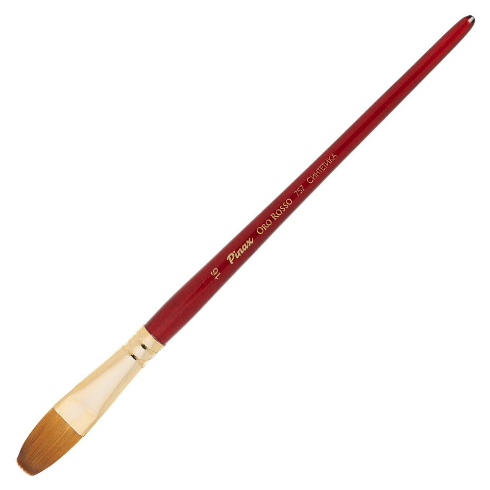 Кисть для рисования "Pinax ORO ROSSO", синтетика, овальная, №16
