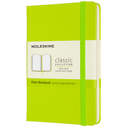 Блокнот "Classic Pocket", А6, 96 листов, нелинованный, салатовый