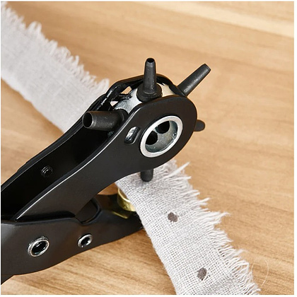 Дырокол Deli YS EDL1919A (пробойник, просекатель) для кожи, 250 мм., 6-в-1 - 3