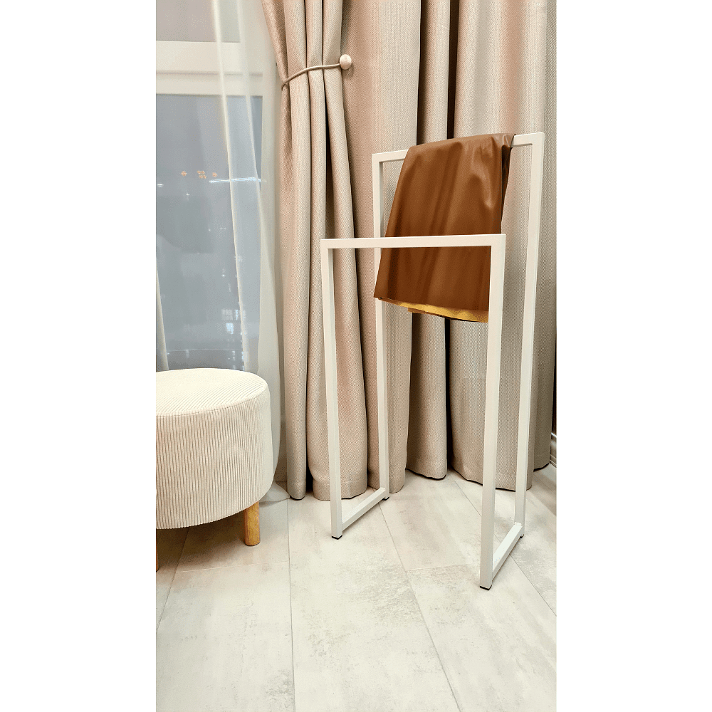 Вешалка напольная ALLERD 90 RION, белый муар - 3