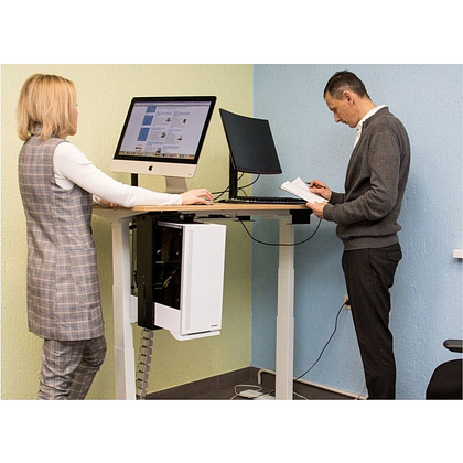 Держатель для системного блока Easy BLACK, чёрный матовый - 7