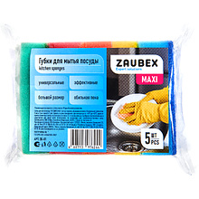 Губка кухонная для мытья посуды "Zaubex Maxi"