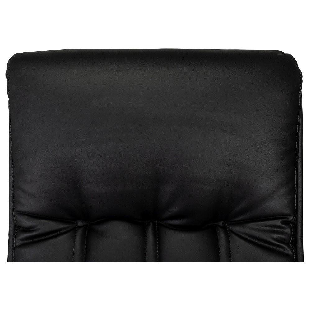 Кресло для руководителя Бюрократ T-9932WALNUT, экокожа, черный, металл, дерево - 8