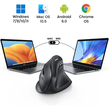 Компьютерная мышь Ugreen MU008-25444, черная - 14