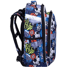 Рюкзак молодежный CoolPack "Hobby", разноцветный