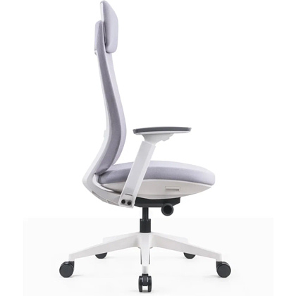 Кресло компьютерное SitZone E-VL002A-BS, сетка, ткань, пластик, серый - 3
