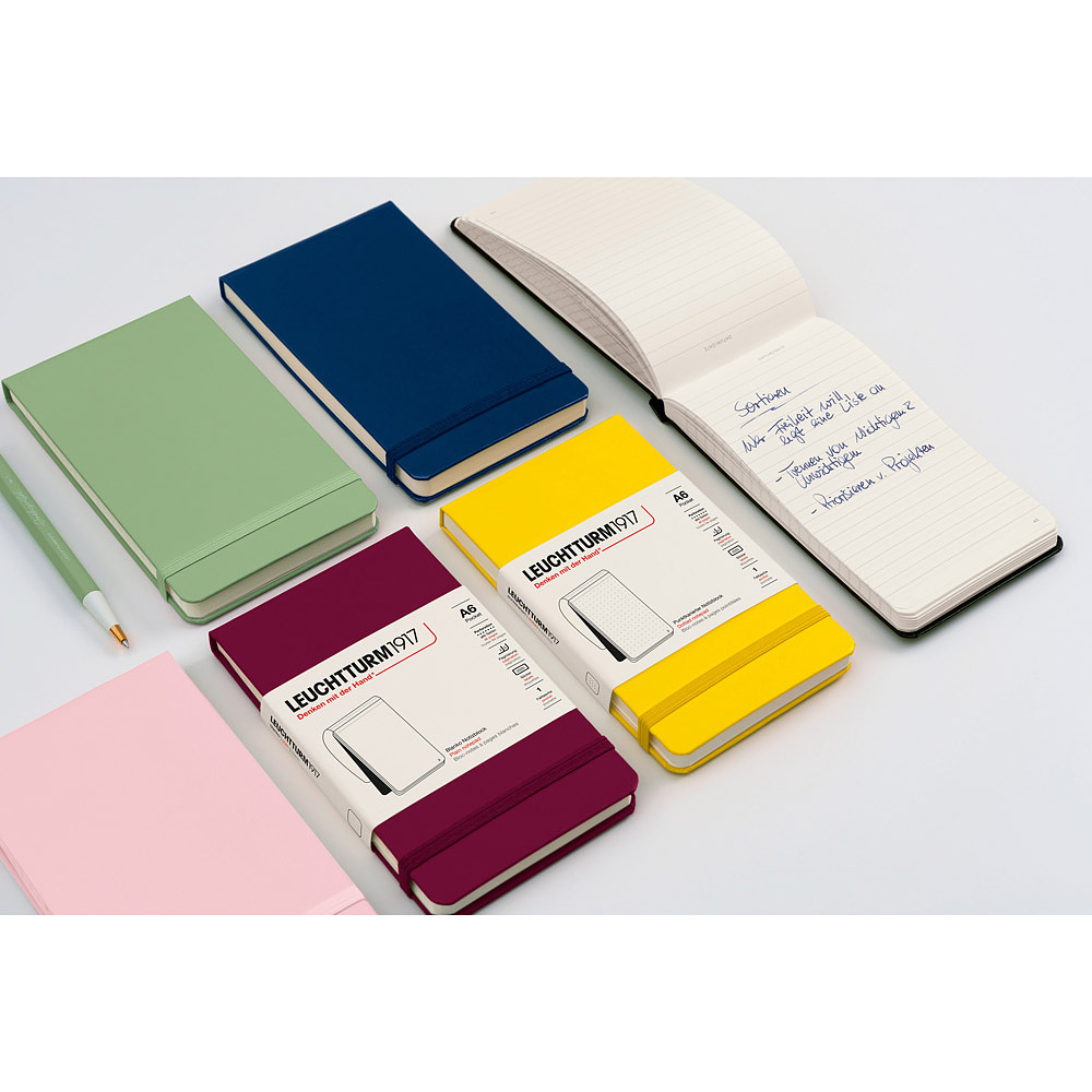 Блокнот "Leuchtturm1917. Portrait Pocket", А6, 94 листа, линейка, шалфей - 2