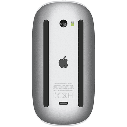 Мышь "Apple Magic Mouse A3204 / MXK53", беспроводная, белый - 2