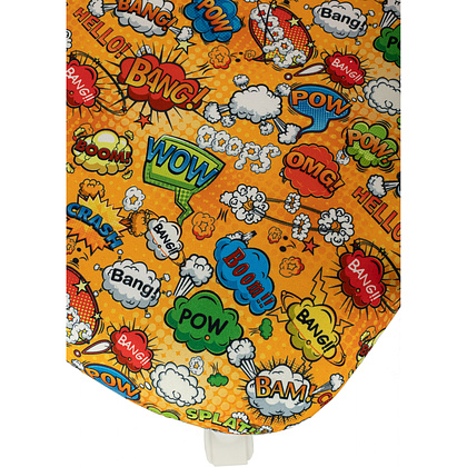 Кресло детское Бюрократ 1W, ткань, пластик, оранжевый бэнг - 6