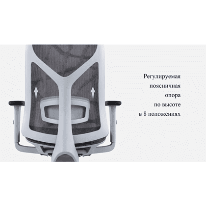 Кресло для руководителя SitZone CH-283A-P1 сетка, черный - 12